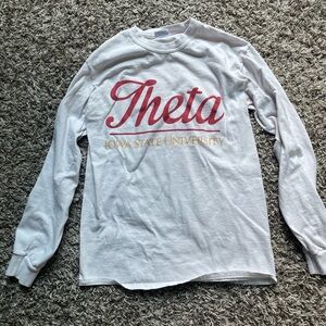 Vintage Kappa Alpha Theta Iowa State University Long Sleeve